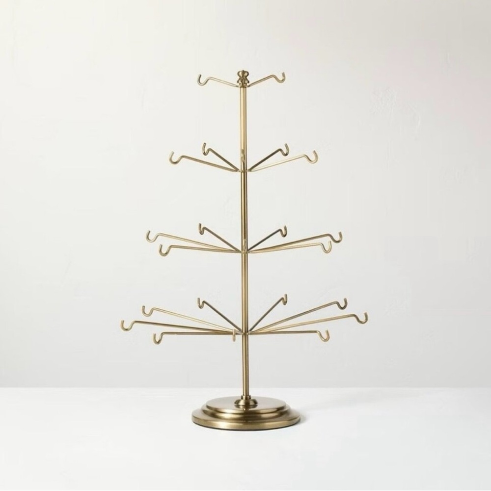 20" Brass Tree Ornament Display Hearth & Hand Magnolia, Target Christmas Holiday